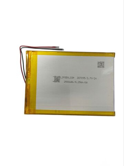 Аккумуляторная батарея универсальная 307095 3,7v Li-Pol 2500 mAh (3*67*82 mm)АКБ аккумулятор для планшета электронной книги