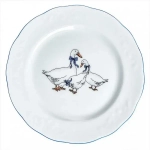 Тарелка мелкая 175 мм Гуси Надежда