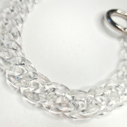 Ручка цепь пластиковая Прозрачный