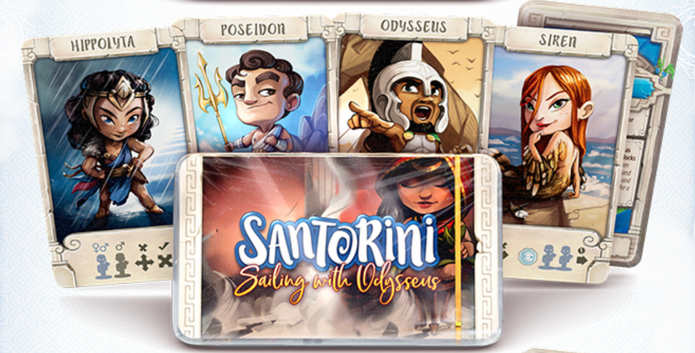 Santorini: Second Edition - Sailing with Odysseus God Pack