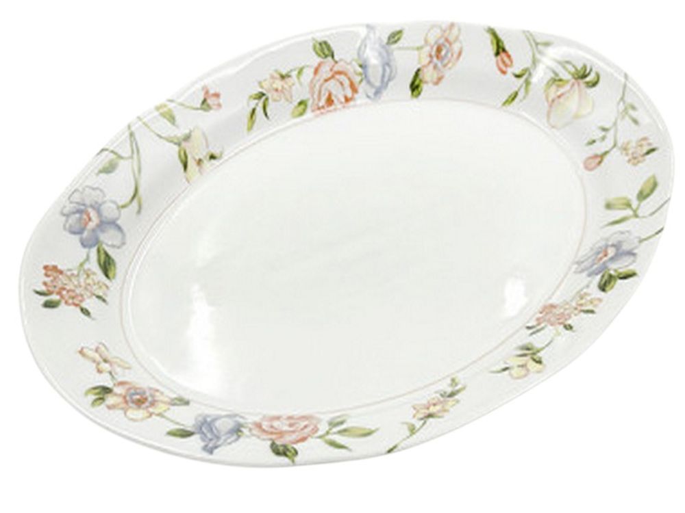 Блюдо овальное "ТИФФАНИ (Идиллия)" 33 см, Беларусь.
