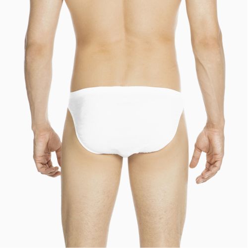 Мужские трусы слипы белые HOM PREMIUM COTTON Comfort Micro Briefs 359699_400003