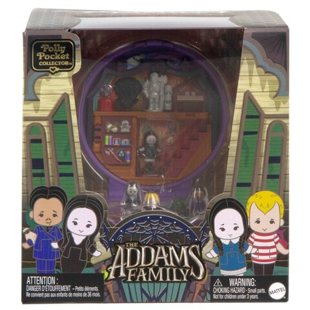 Polly Pocket - ADDAMS FAMILY Коллекционный компактный набор HXW25