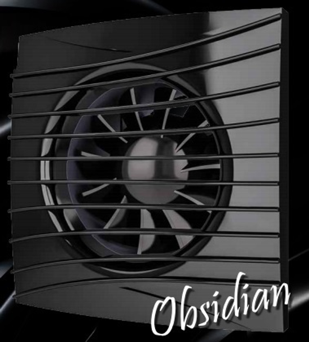 Вентилятор накладной ERA DiCiTi SILENT 5C Оbsidian dØ125