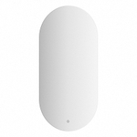 Зеркало Evoform с LED-подсветкой 21,5 W 50х100 см Сенсорный выключатель Теплый белый свет