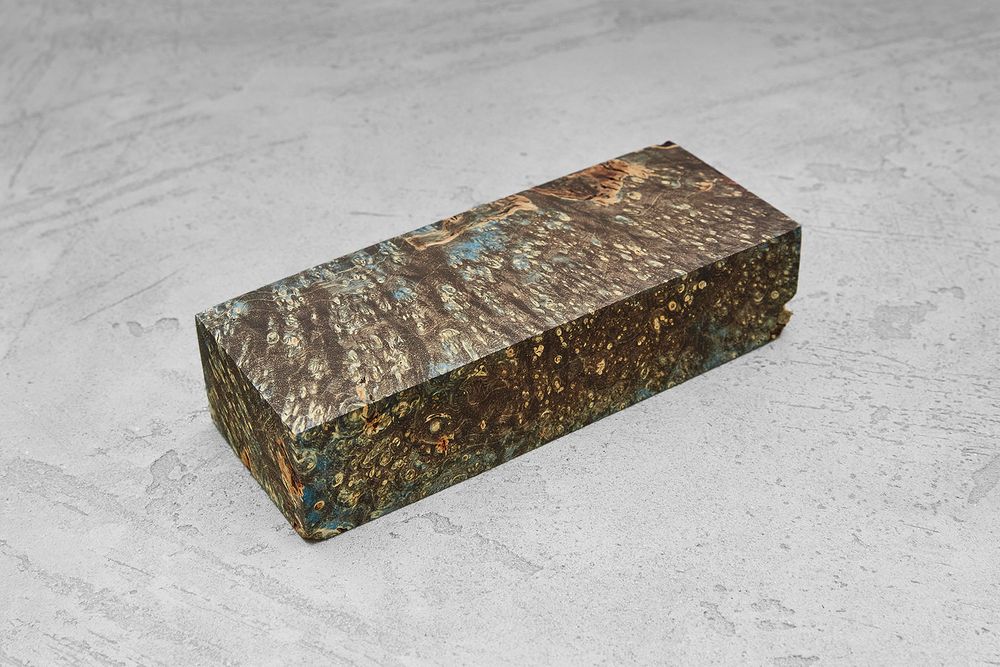 Кап клёна стабилизированный двухцветный Т37