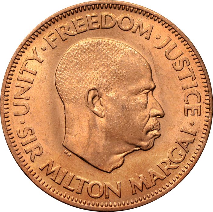 1 цент 1964 Сьерра-Леоне UNC