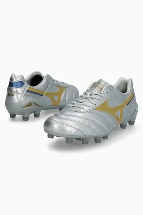 Бутсы Mizuno Morelia DNA Japan FG - серебряный