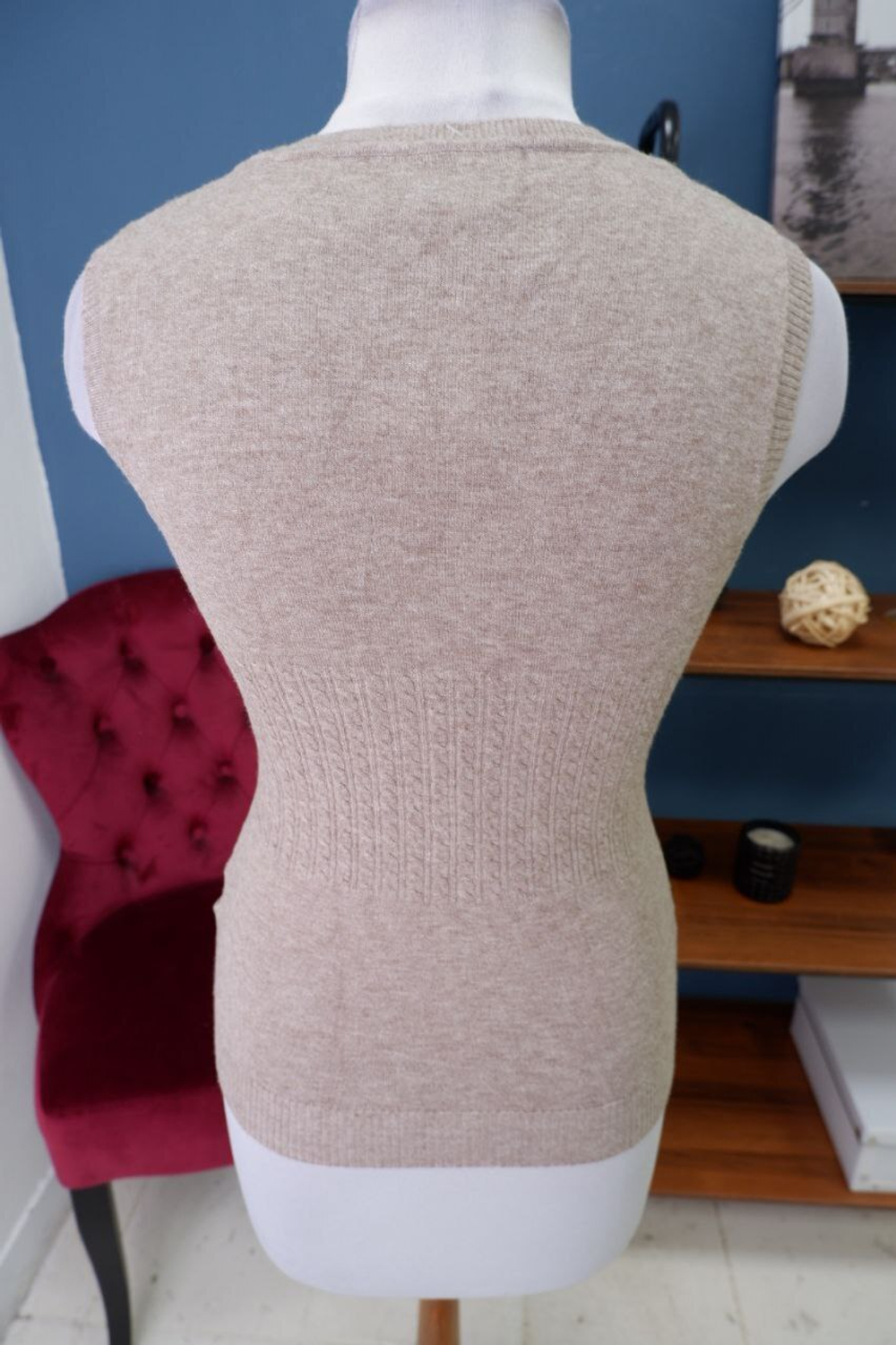 Жилет Monlaydia вязаный 44-46 размер