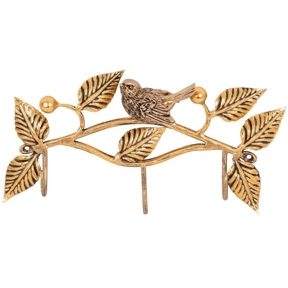 Вешалка настенная "Терра Гаэта" (с 3-мя крючками) Бронза