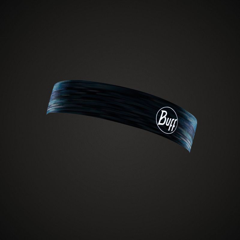 Ободок резинка широкий Buff Hairband Wide Zane Blue Mine Фото 3