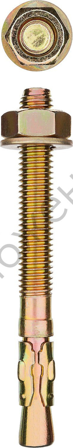 ЗУБР М12 х 115 мм, клиновой анкер, 25 шт (302032-12-115)