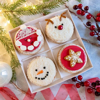 Тарталетки муссовые «Новогодние» | Новый год | Новогодний подарок | Рождество | Тайный санта | Новогодний декор стола