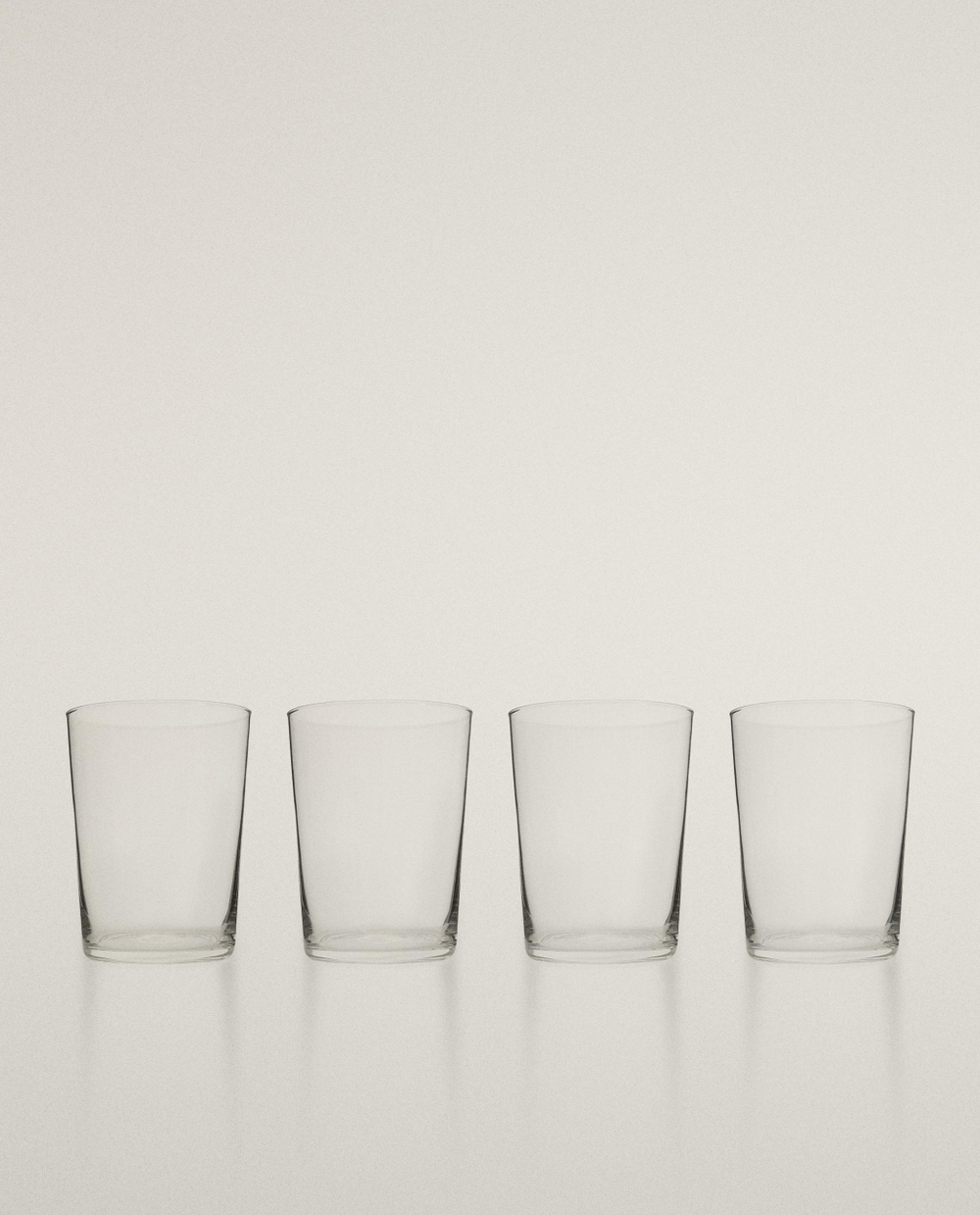 Zara Home стакан из стекла, цвет прозрачный, 12.1 см · 6208/561