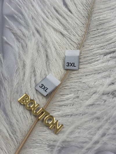 Размерник белый "3XL" 14 мм