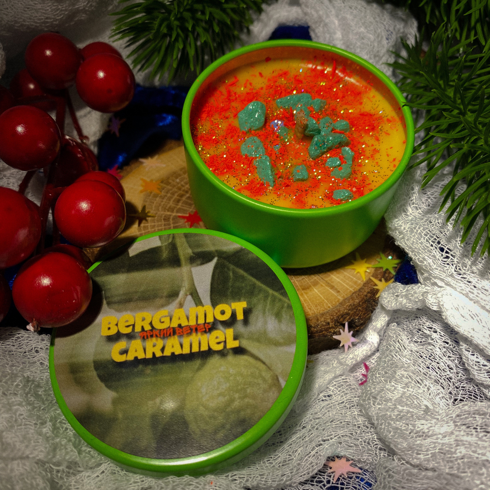 Свеча 50мл "Bergamot caramel"