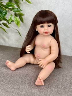 Кукла Реборн виниловая 55см в пакете (FA-567)