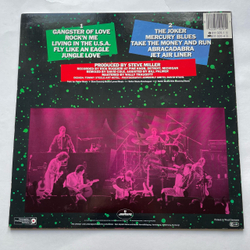 Винтажная виниловая пластинка LP Steve Miller Band Live (Германия 1983)