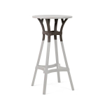 Стол пластиковый обеденный Nardi Combo 70, Ø700х750 мм, терра