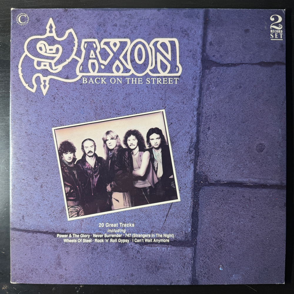 Saxon ‎– Back On The Street 2LP (Англия 1990г.) Т