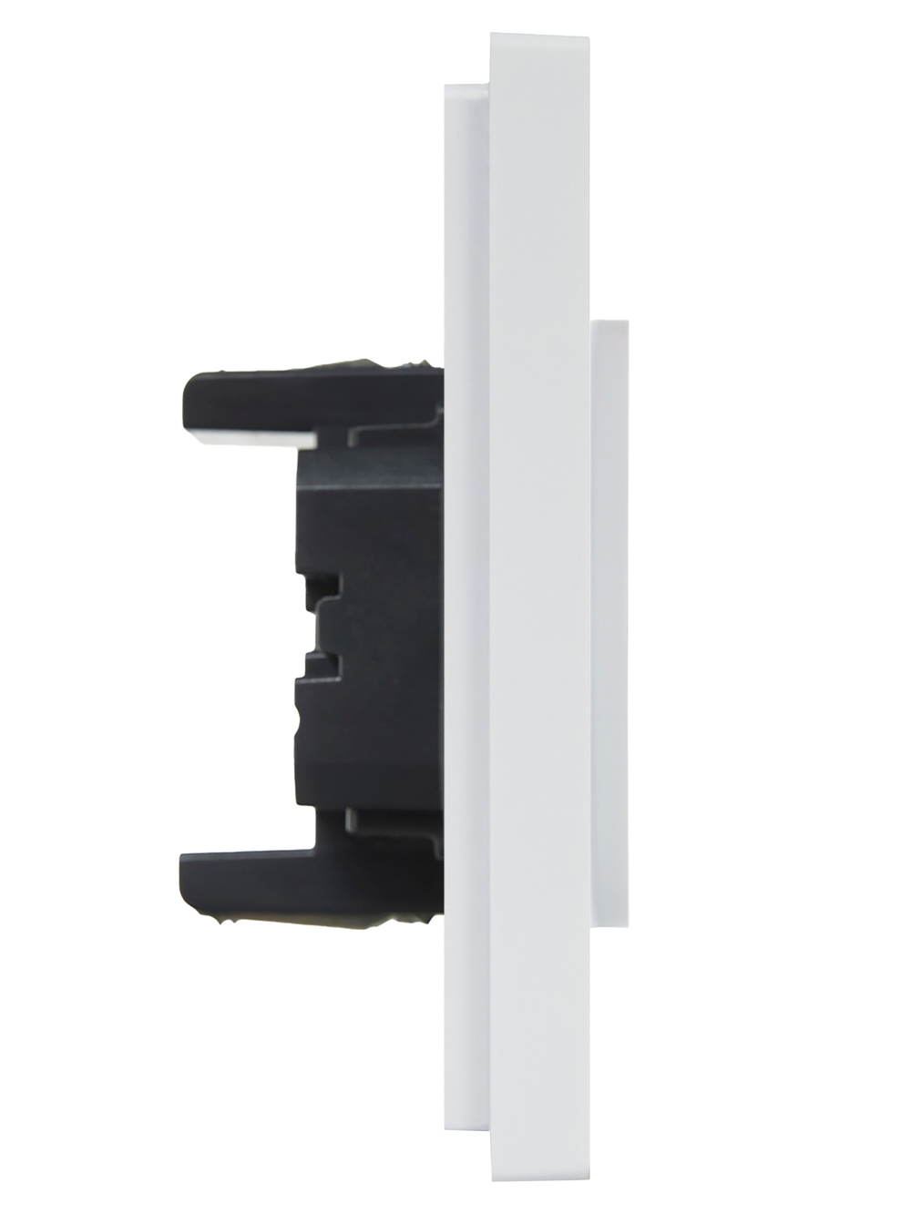 FORTE&PIANO Розетка 2-местная без заземления без защитных шторок безвинтовое крепление 10А FP226 белый IEK