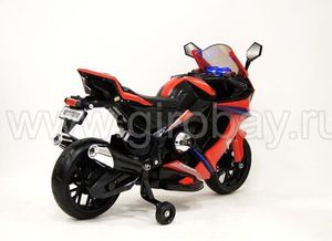 Детский электромотоцикл River Toys M111MM красный