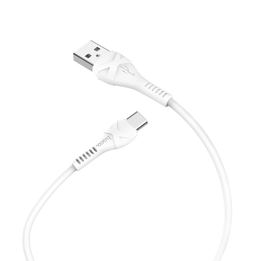 Кабель HOCO X37 USB-Type-C 3A 1м PVC White