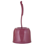 Комплект WC Rock'n'Roll (ершик + подставка) бордо