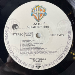 Винтажная виниловая пластинка LP ZZ Top Greatest Hits (Германия 1992)