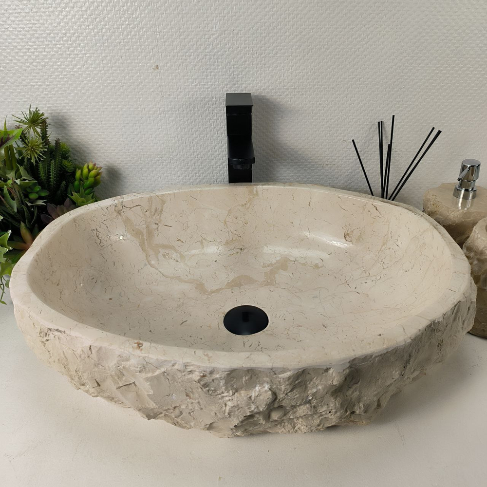 Раковина из мрамора Erozy Cream EM-64953 58*45*15 0880