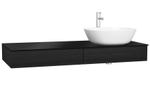 Тумба с раковиной VitrA Origin 120 см R 65682, черный дуб