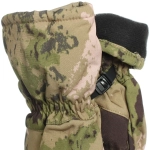 Перчатки туристические утепленные цвет мох L