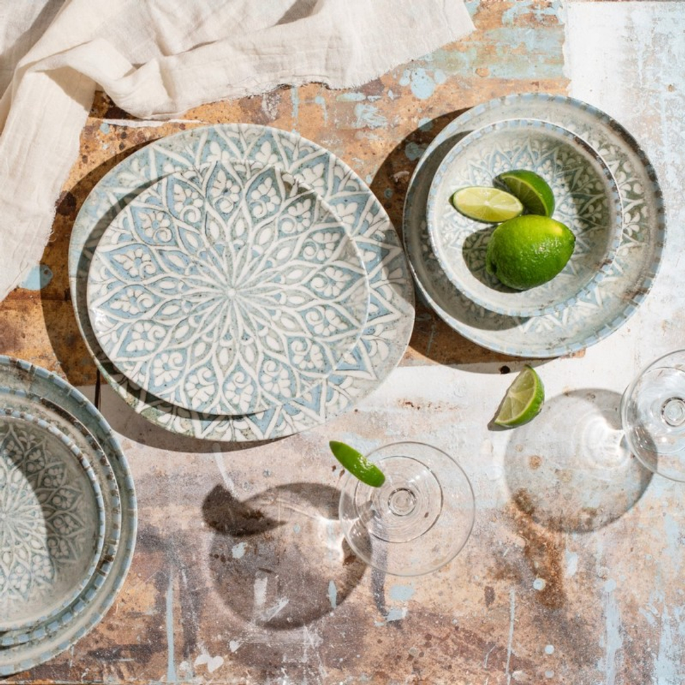 Granada Turquoise Тарелка глубокая 20см 550мл 1972 [12]