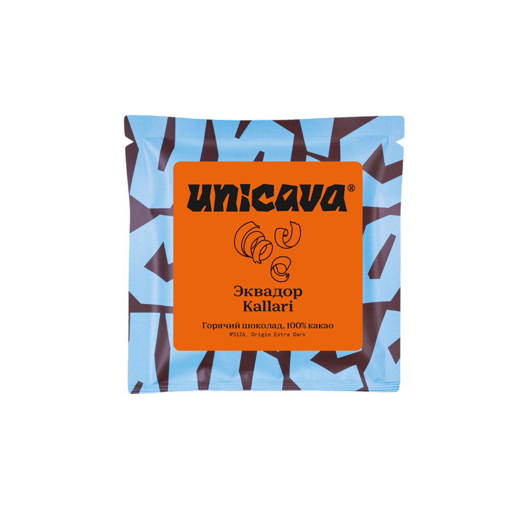Эквадор Kallari, горячий шоколад 100 %