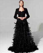 Юбка Goddess с вышивкой ручной работы