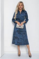 Платье Франческа (голубое) П12582-18 LT Collection