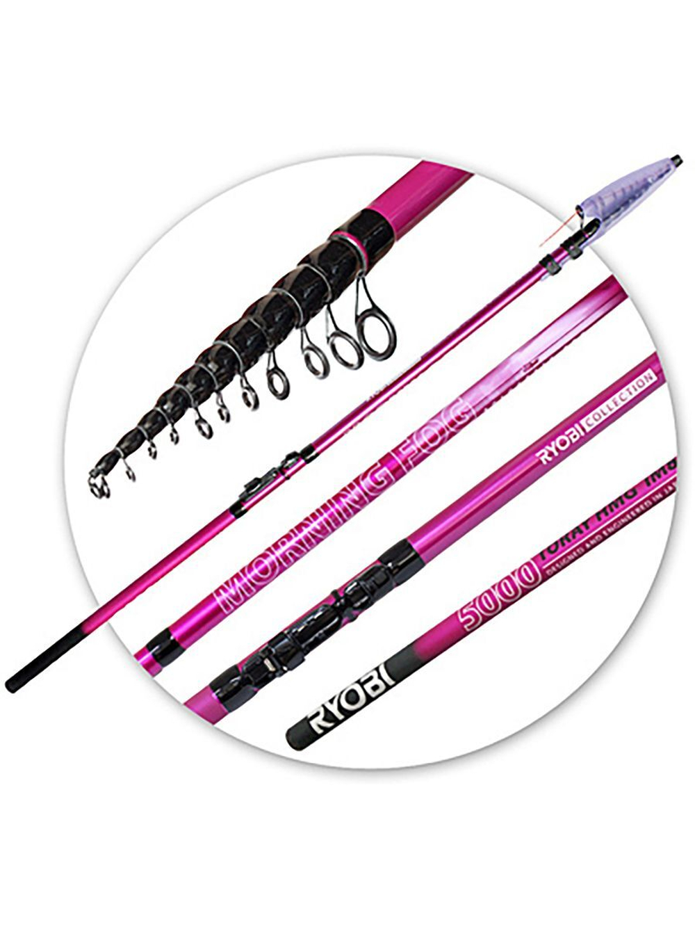 Удилище телескопическое MORNING FOG 4000, up to 80g