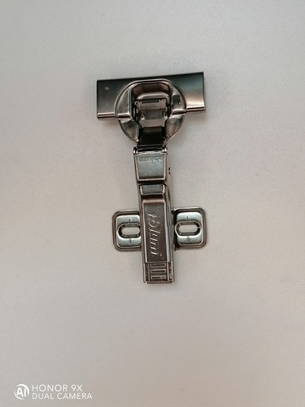 Петля вкладная угол открытия 110* с доводчиком(71В3750)