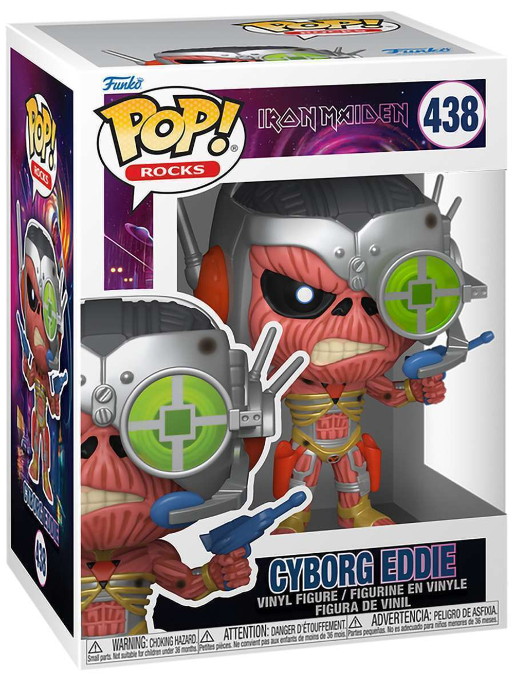 Фигурка Funko POP! Rocks Iron Maiden Cyborg Eddie (438) 80487