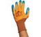 Перчатки VE733 полиэстеровые с латексным покрытием Delta Plus VE733OR10