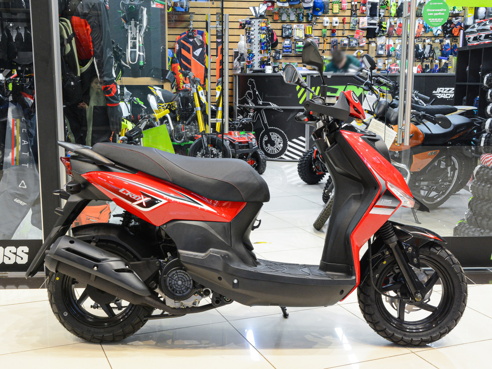 Скутер SYM CROX 125 Красный