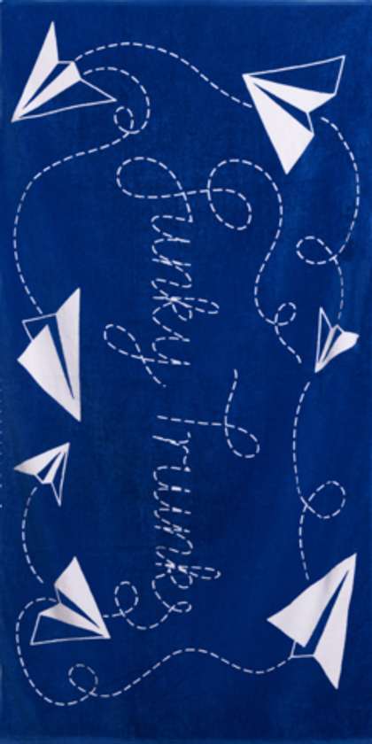 Хлопковое полотенце FUNKY TRUNKS Paper Plain