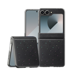 Чехол из искусственной кожи от Dux Ducis для Samsung Flip 6 и Flip7 FE (W25 Flip), серия Stex Series Case