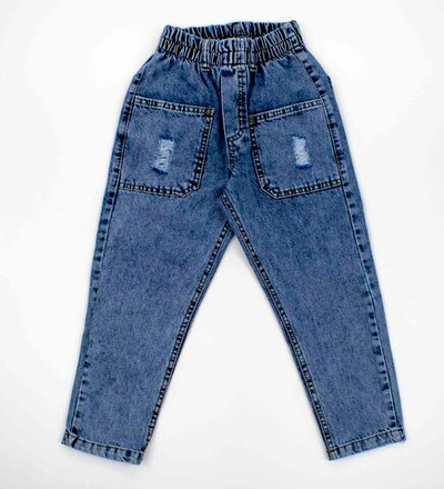 джинсы Большие карманы 3975