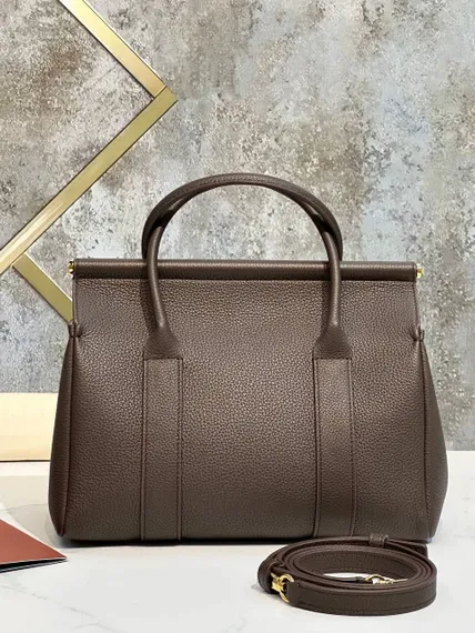 Сумка Loro Piana Loom L25 из зернистой кожи