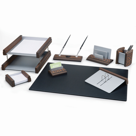 Набор настольный BESTAR "Amenhotep" из дерева, 8 предметов, цвет "светлая вишня", 236402