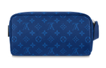 LOUIS VUITTON Dopp Kit Toilet Pouch Cobalt Blue