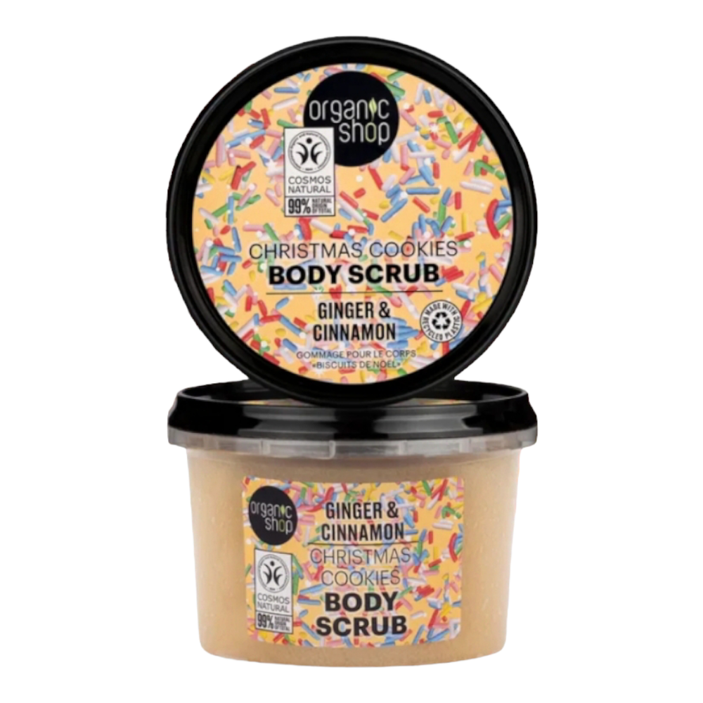 Рождественский скраб для тела "РОЖДЕСТВЕНСКОЕ ПЕЧЕНЬЕ", 250мл (Organic Shop)
