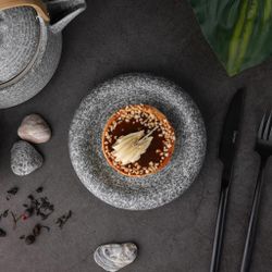 Блюдо круглое d 15,5 см h3,7 см Stone Untouched Taiga P.L. Proff Cuisine [1]