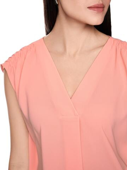 Marc Cain Блуза из струящейся ткани